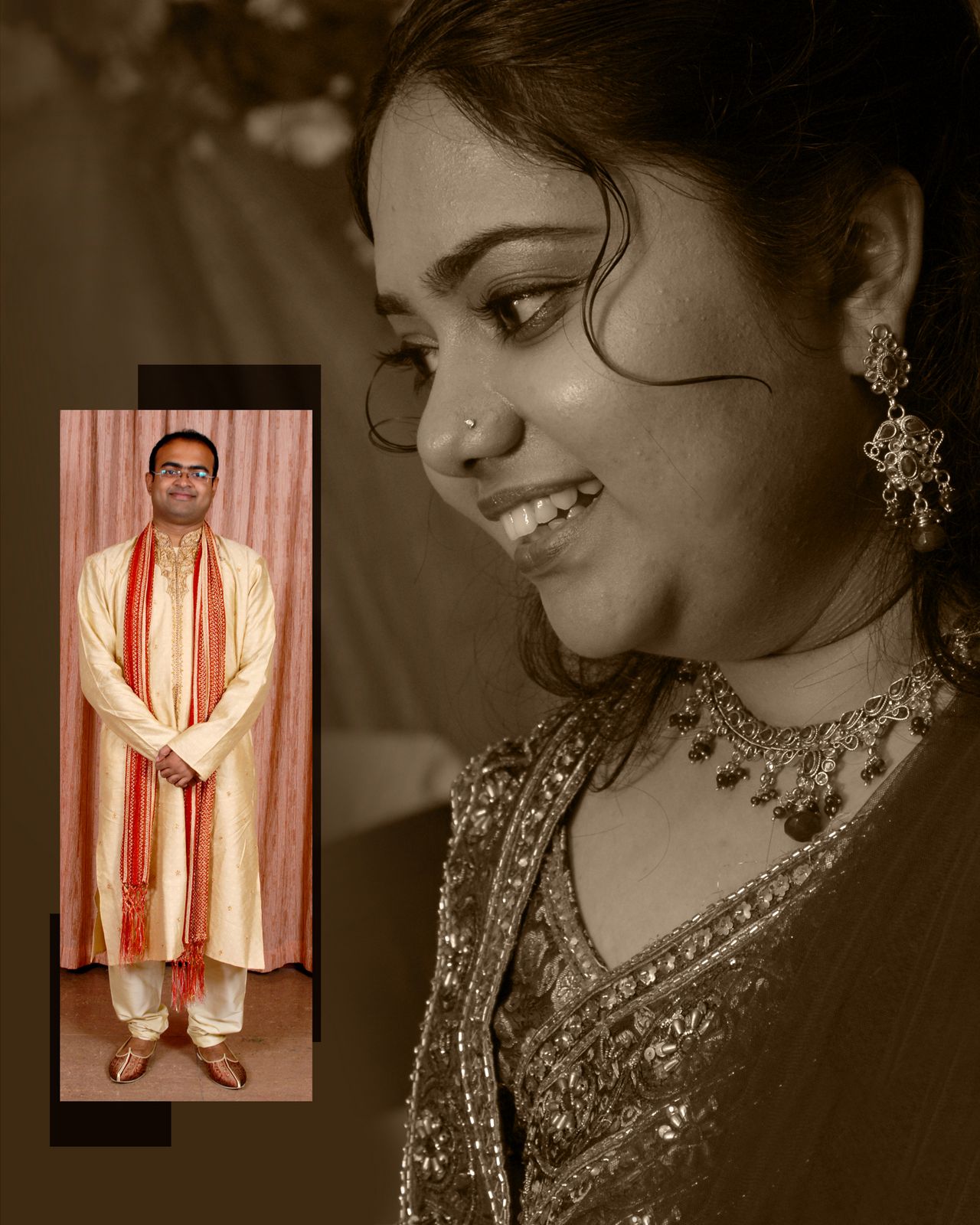 Our Story How Ms George Met Mr Abraham Jeeva